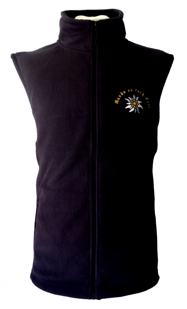 Bild 1 von Fleece-Gilet GOLD EDITION<br>mit Zippverschluß  / (Herren/Damen) Damen / (Größe) M