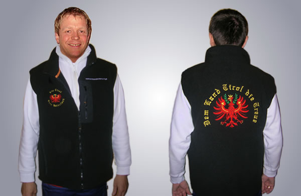 Bild 1 von Fleece-Gilet classic<br>mit Zippverschluß  / (Farbe) schwarz / (Größe) S