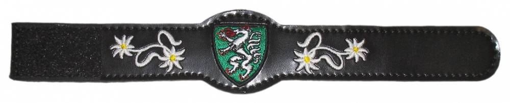 Bild 1 von Lederarmband<br>Steiermark  / (Ausführung) Damen / (Verschluss) mit Klettverschluss / (Farbe) braun