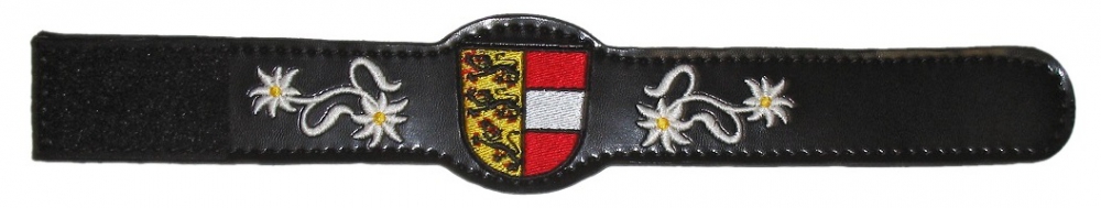 Bild 1 von Lederarmband<br>Kärnten  / (Ausführung) Herren / (Verschluss) mit Klettverschluss / (Farbe) braun
