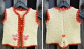 Bild 1 von Trachtenwesterl <br>für Kinder (beige-rot)  / (Größe) Größe 86 / 92 (+ 2,- &euro;)