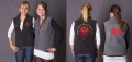 Bild 2 von Fleece-Gilet classic<br>mit Zippverschluß  / (Farbe) schwarz / (Größe) XL